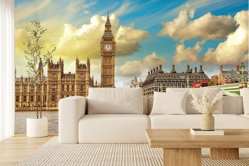 Londyn – Westminster Bridge i Big Ben