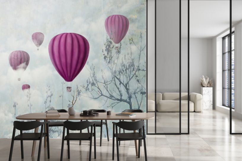 Różowe Balony – Podniebna Podróż