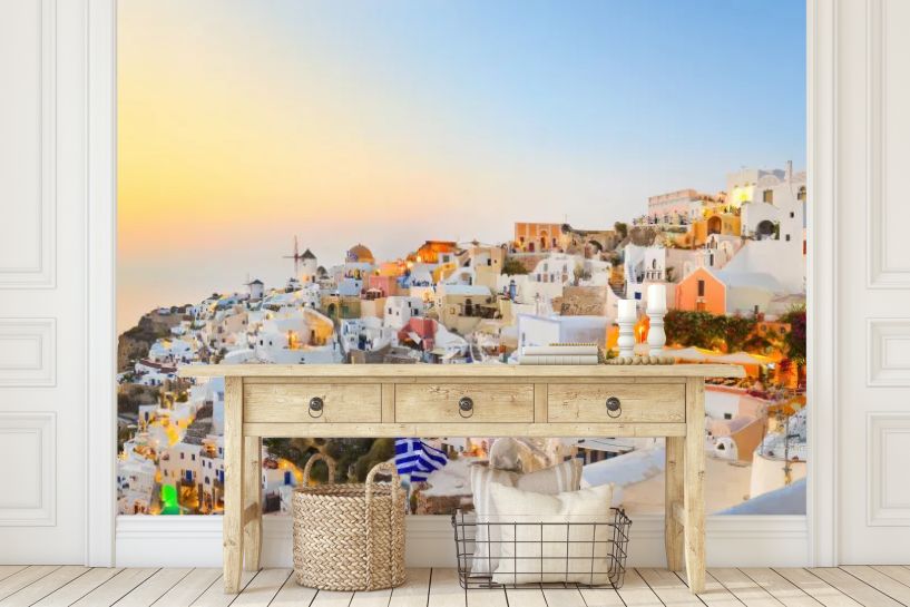 Zachód Słońca na Santorini, Grecja