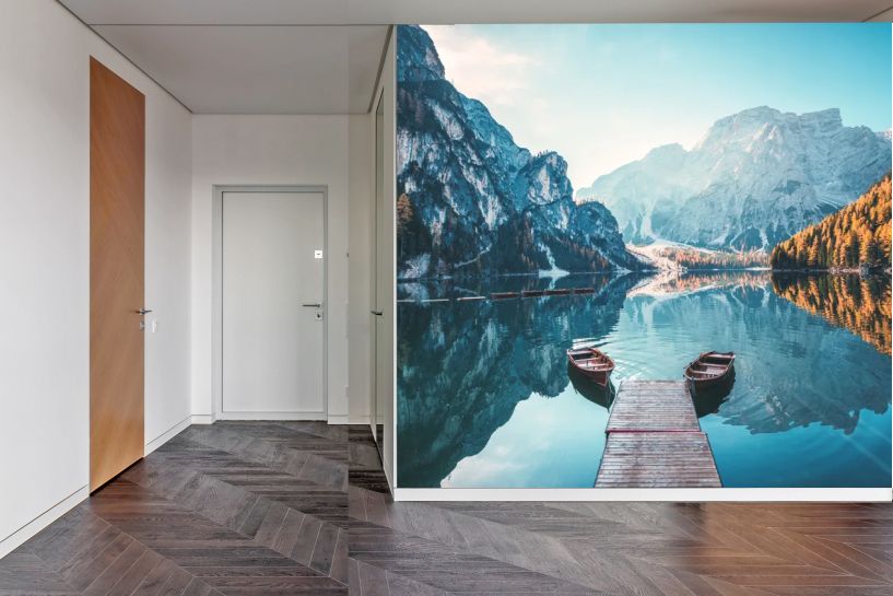 Jezioro Braies w Dolomitach