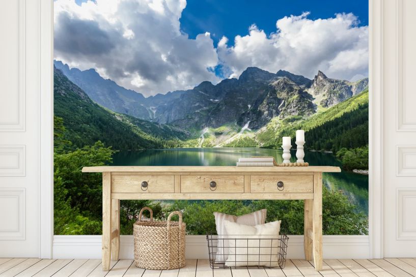 Morskie Oko w burzowej aurze