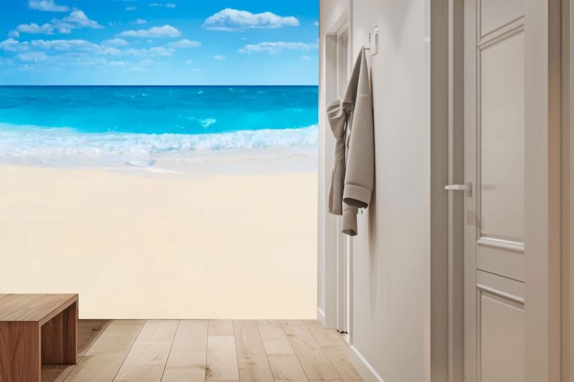 Rajska plaża – tropikalne wybrzeże i błękitne morze