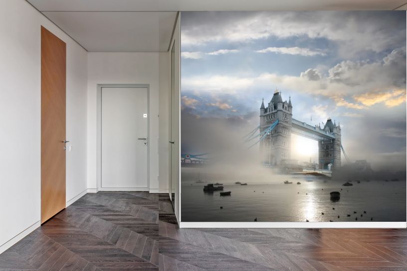 Tower Bridge – Londyn we Mgle
