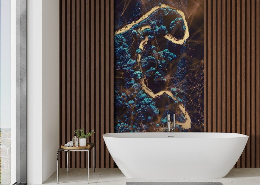 Fototapety z motywem Złota rzeka