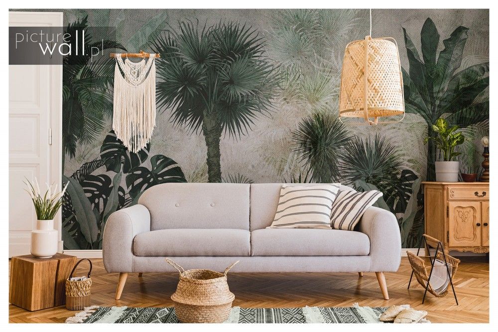 Fototapety samoprzylepne z motywem Dżungla bez zwierząt