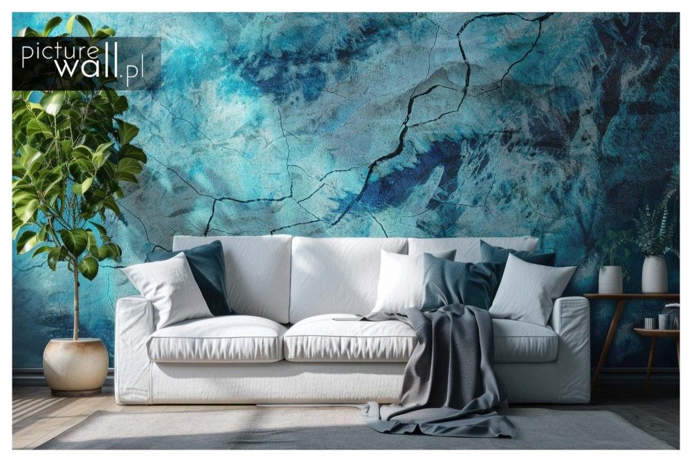 Fototapety samoprzylepne z motywem Błękitny topaz
