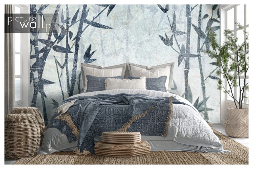 Obrazy z motywem Cienie bambusa Obrazy z motywem Cienie bambusa