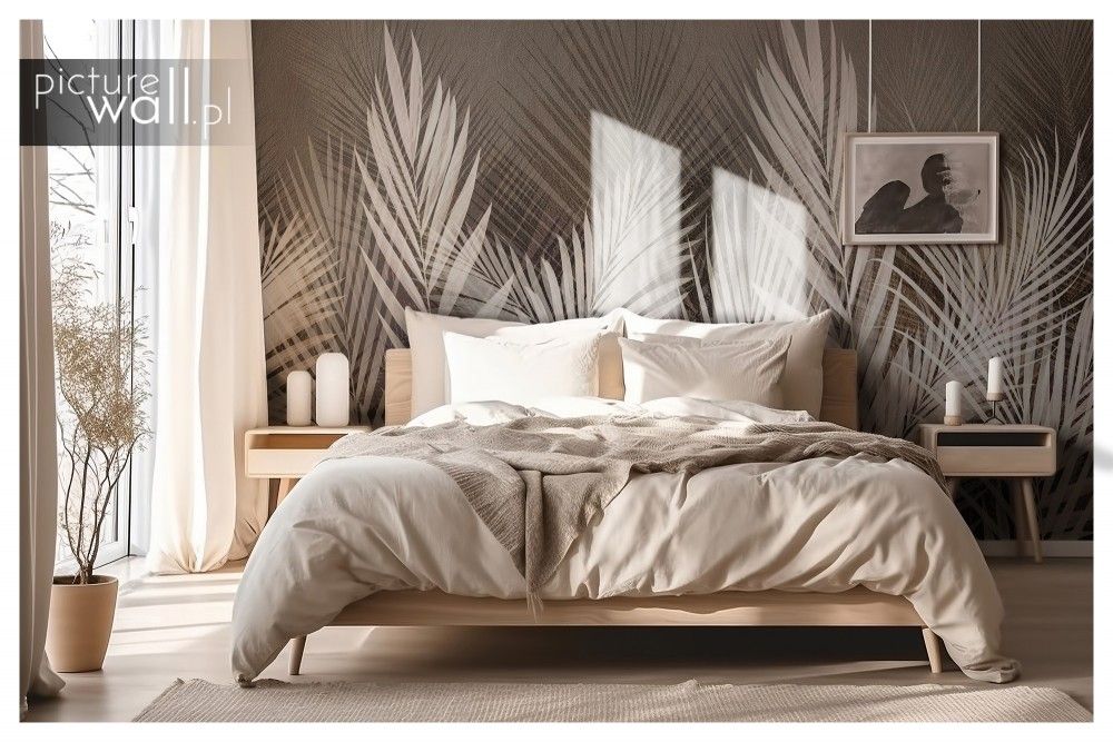 Fototapety z motywem Palmy brąz