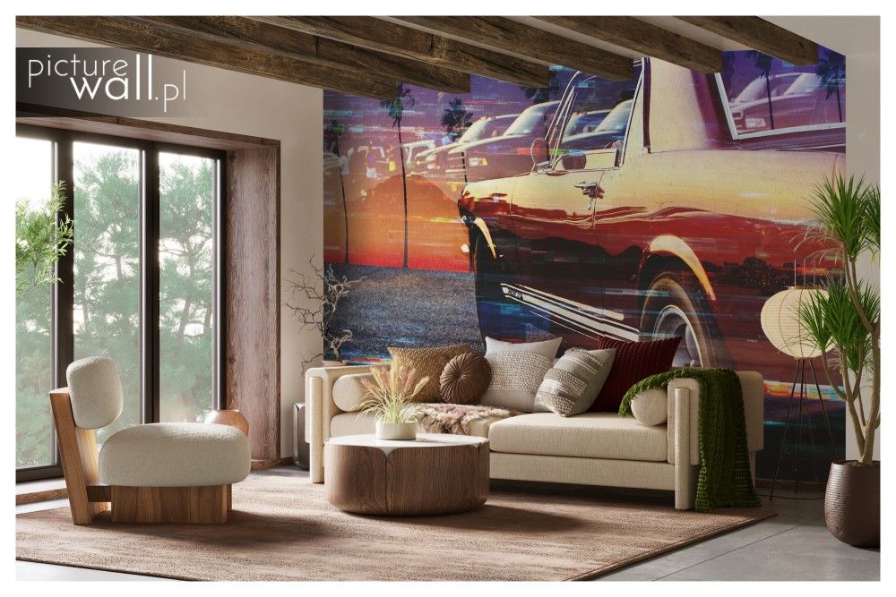 Fototapety z motywem Samochód retro