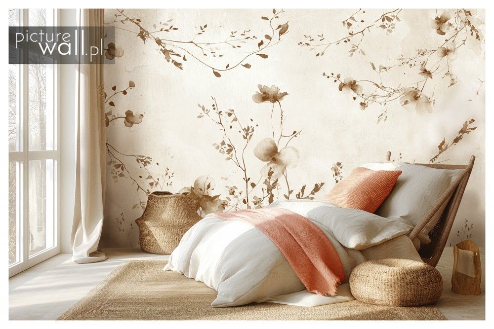 Fototapety samoprzylepne z motywem Delikatne kwiaty
