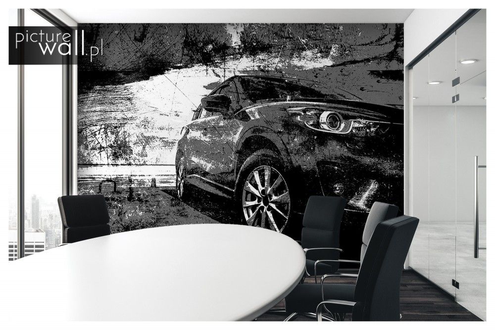 Fototapety z motywem Hybryda gray