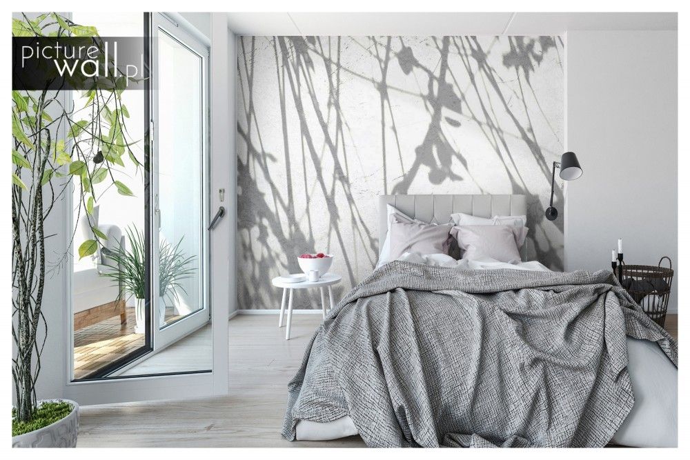 Fototapety z motywem Jasne monochromatyczne gałęzie