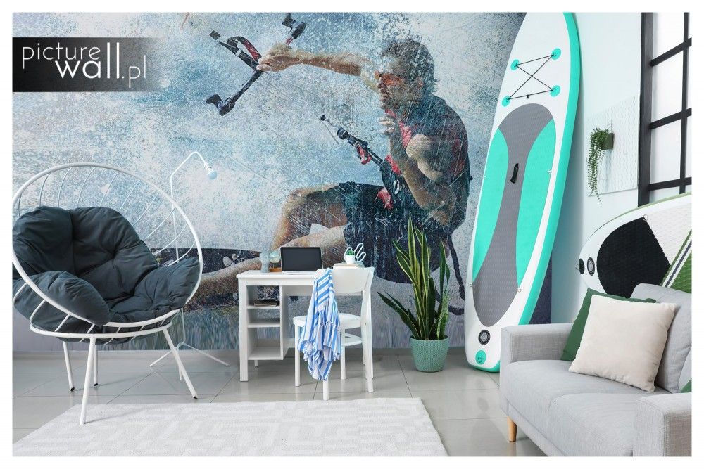 Fototapety z motywem Kitesurfer