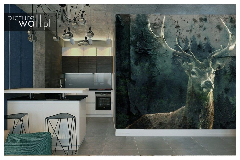 Fototapety z motywem Jeleń
