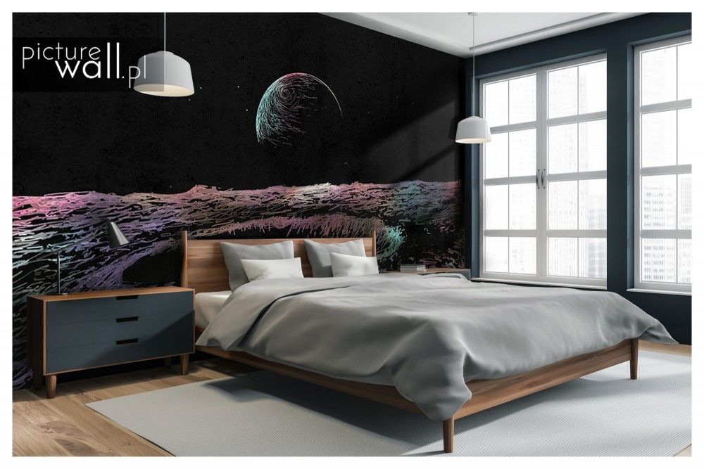 Fototapety z motywem Kosmiczny hologram