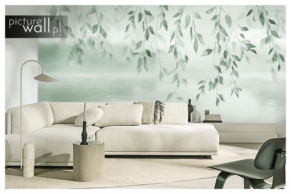 Obrazy z motywem Liście i woda Obrazy z motywem Liście i woda
