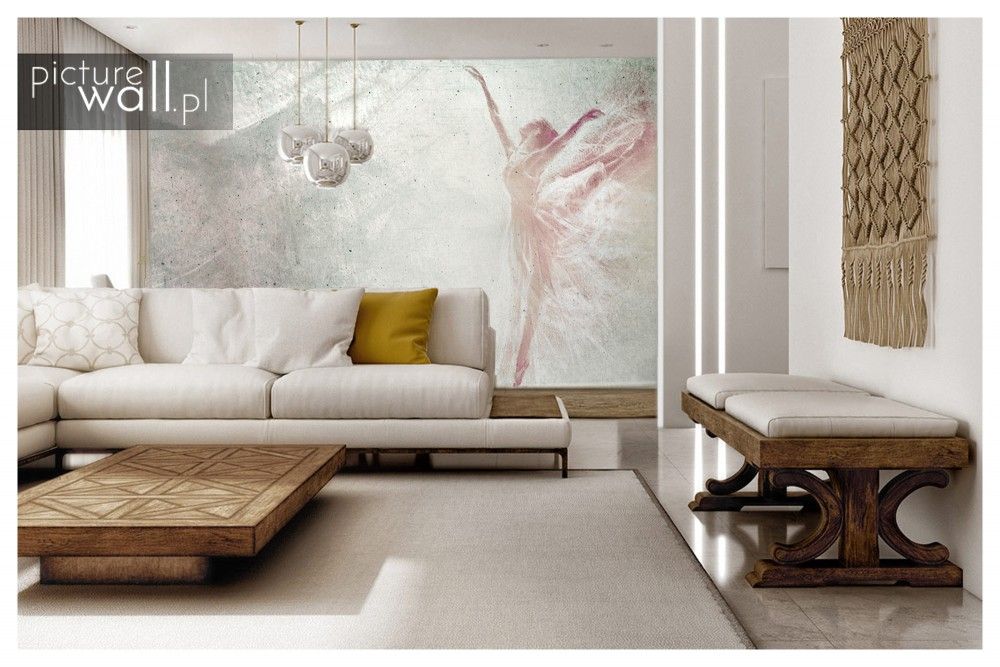Fototapety samoprzylepne z motywem Subtelna baletnica