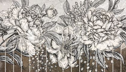 Podgląd wzoru Piwonie v2