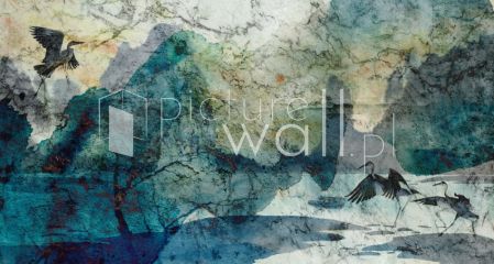 Podgląd wzoru Żurawie nocą