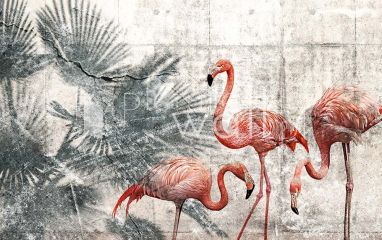 Podgląd wzoru Betonowe flamingi