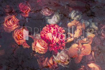 Podgląd wzoru Fresk malinowy bukiet