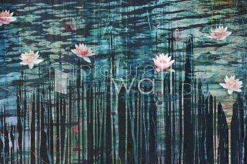 Podgląd wzoru Błękitne lilie wodne