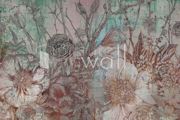 Podgląd wzoru Rdzawe kwiaty