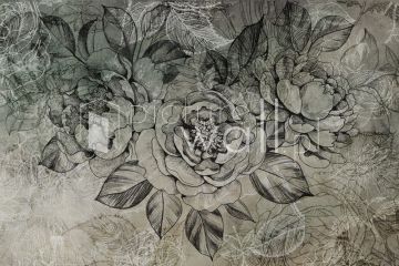 Podgląd wzoru Szkicowane kwiaty