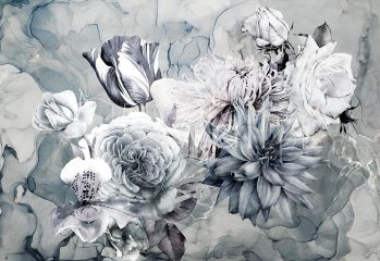 Podgląd wzoru Akwarelowe kwiaty