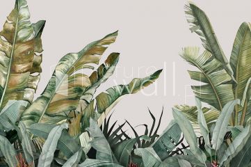 Podgląd wzoru Dżungla liście gładkie tło