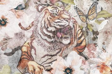 Podgląd wzoru Tygrys i motyl