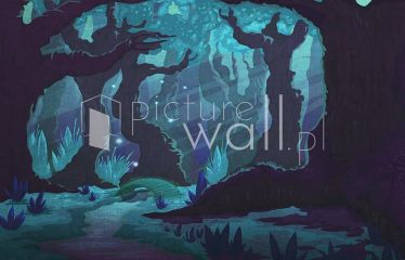 Podgląd wzoru Noc w zaczarowanym lesie