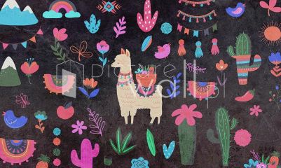 Podgląd wzoru LaLaLama ciemna