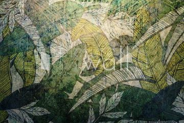 Podgląd wzoru Zielone liście bananowca