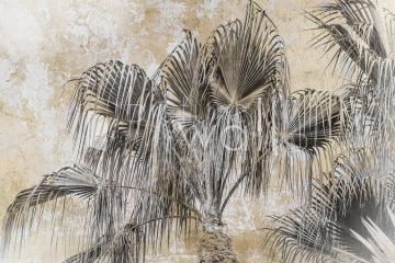 Podgląd wzoru Złote palmy