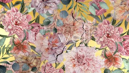 Podgląd wzoru Kwiaty z żółtym