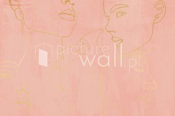 Podgląd wzoru Złote twarze