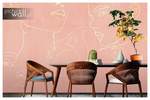 Fototapeta samoprzylepna Twarze