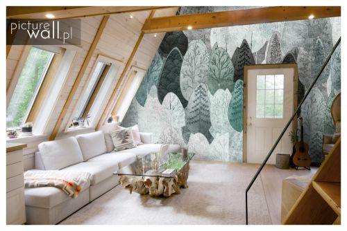 Fototapeta samoprzylepna Bajkowe drzewka