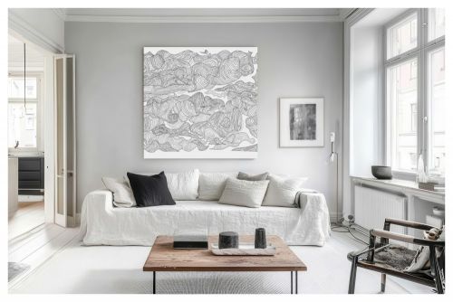 Fototapeta samoprzylepna Burza Skojarzeń autorstwa Alicji Michalak