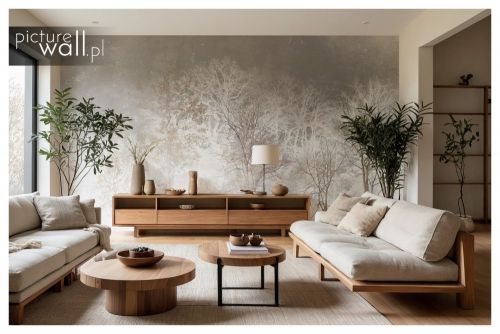 Fototapeta samoprzylepna Burzowy las