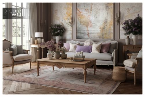 Fototapeta Baletnice ze złotem