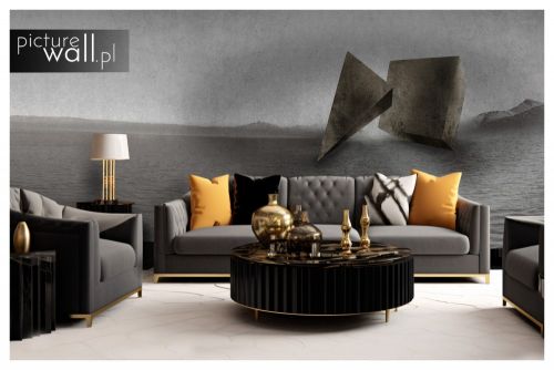 Fototapeta samoprzylepna Geometryczny ocean