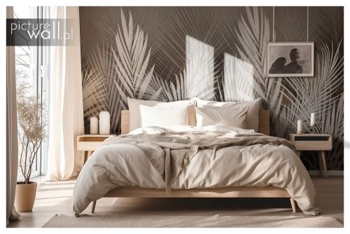 Fototapeta Palmy brąz