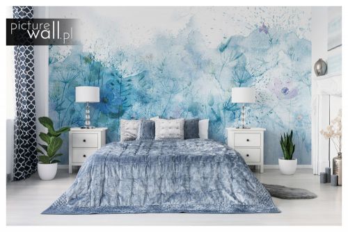 Obraz Błękitna łąka