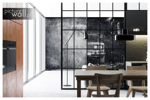 Fototapeta Drzwi do garażu