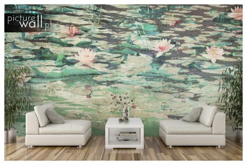 Fototapeta samoprzylepna Fresk lilie