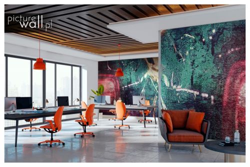 Fototapeta Neonowe graffiti