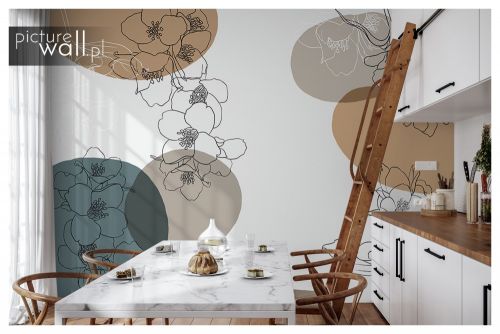 Fototapeta Storczyki i kształty