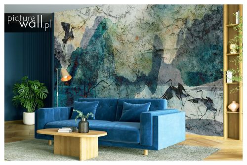 Fototapeta samoprzylepna Żurawie nocą